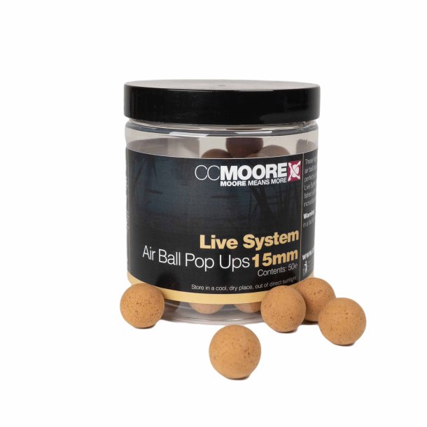 Live System Air Ball Pop Ups 15mm (50)