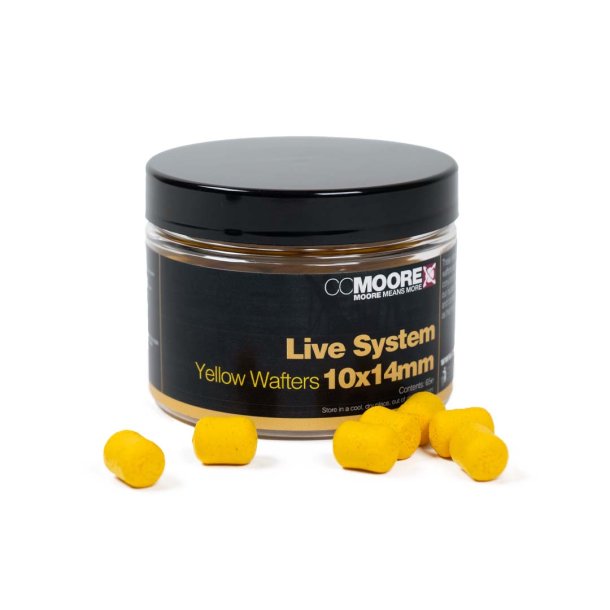 Live System Yellow Dumbell Wafters 10x14mm (65) 