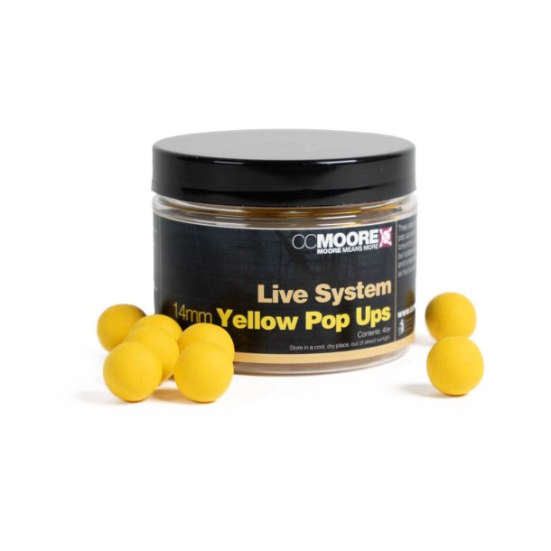 Live System Yellow Pop Ups 14mm (45)