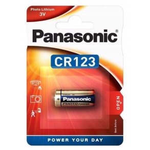 Panasonic CR123 batteri