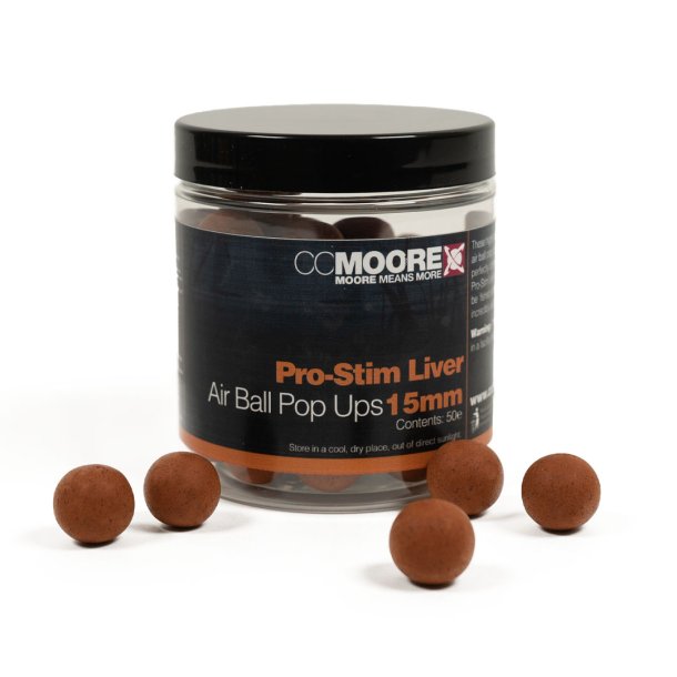 Pro-Stim Liver Air Ball Pop Ups 15mm (50)