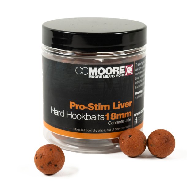 Pro-Stim Liver Hard Hookbaits 18mm (35)