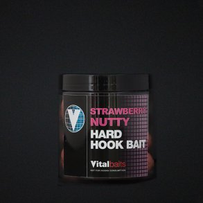 STRAWBERRY NUTTY 14mm Hard hook baits 100 gr.