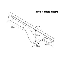 Scope OPS Hi Protect 6ft 1 Rod Skin