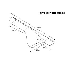 Scope OPS Hi Protect 6ft 2 Rod Skin