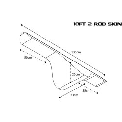 Scope OPS Hi Protect 10ft 2 Rod Skin 