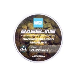 Baseline Sinking Braid Camo 20lb 0.20mm 1200m