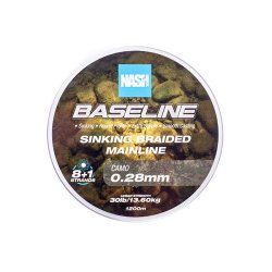 Baseline Sinking Braid Camo 30lb 0.28mm 1200m