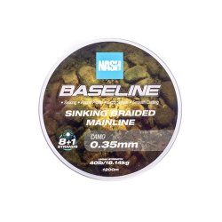 Baseline Sinking Braid Camo 40lb 0.35mm 1200m
