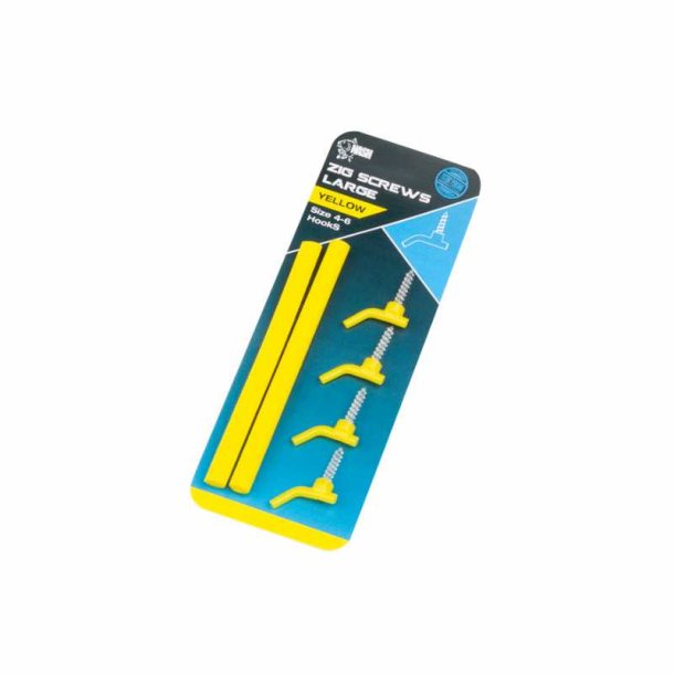 Zig Screws Large Yellow