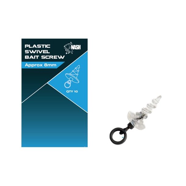 Plastic Swivel Bait Screw 13mm