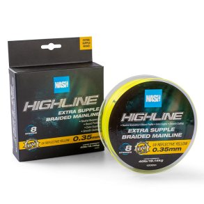 Highline Floating Braid UV Yellow 40lb 0.35mm 1200m