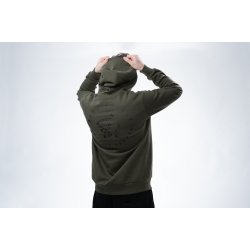 Make It Happen Carp Logo Hoodie Green