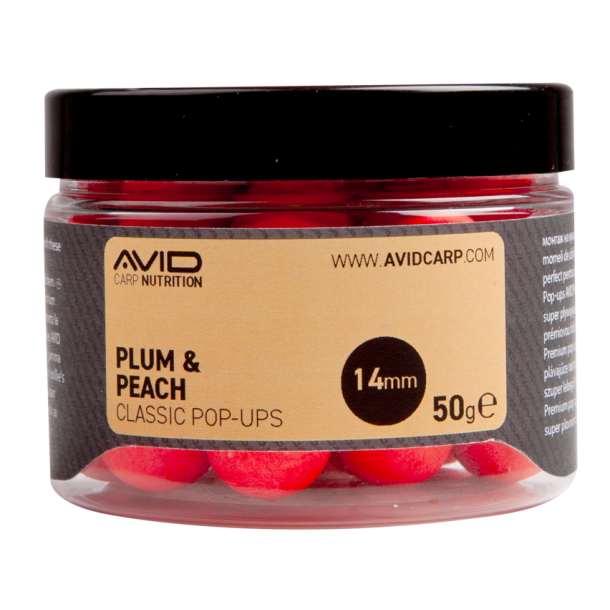 Plum &amp; Peach Pop-Ups 14mm 50g