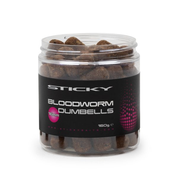 Bloodworm Dumbells 12mm - 160g Pot