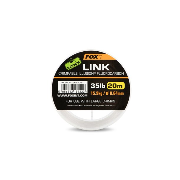 Edges LinK Illusion Fluoro 0.64mm/35lb(20m)