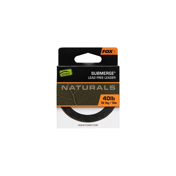 Naturals Submerge Leader x10m 40lb/18.1k