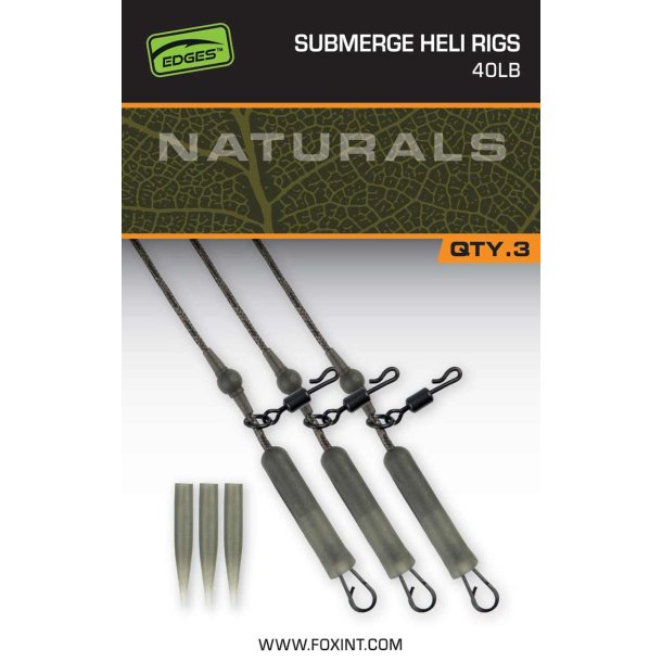 Naturals Submerge Heli Rigs 40lb x 3	