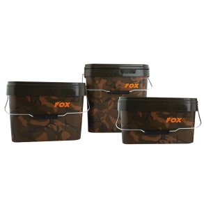 Camo Square Buckets - 17 Litre