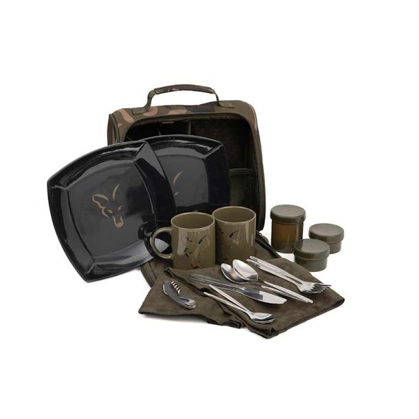 Camolite 2 person dinner set