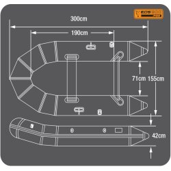 EOS 300 Boat - Slat Floor