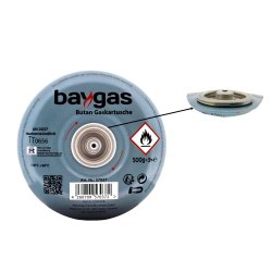 Baygas butane gas 500g 990ml