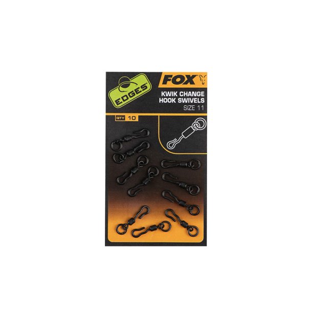 Edges Kwik Change Hook Swivels Sz. 11
