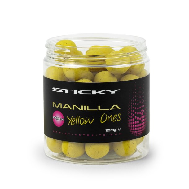 Manilla Yellow Ones Wafters 16mm 130g Pot