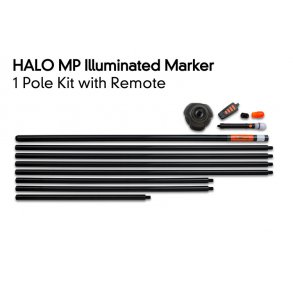 Halo Illuminated Marker Pole – 1 Pole Kit Including Remote