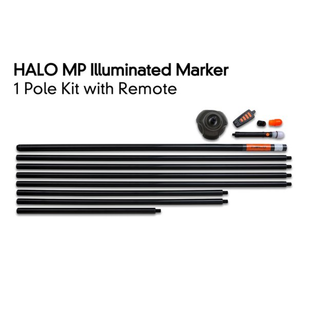 Halo Illuminated Marker Pole &#150; 1 Pole Kit Including Remote