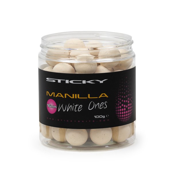 Manilla White Ones 16mm 100g Pot