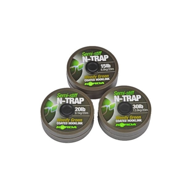 N-TRAP Semi -Stiff -Green, 20lb - 20m