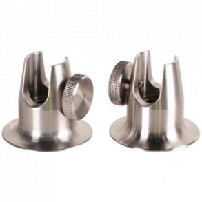 Singlez Stage Stand (set of 2)-Stainless Steel