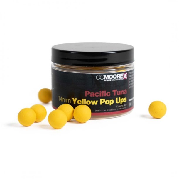 Pacific Tuna Yellow Pop Ups 14mm (45)