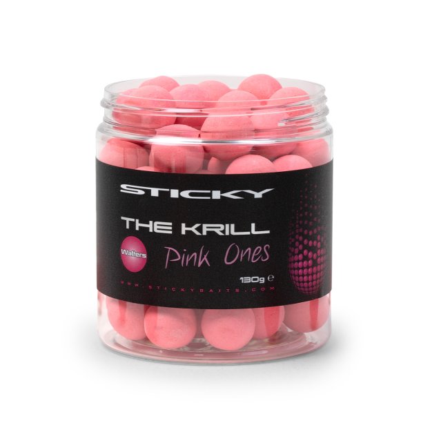 The Krill Pink Ones Wafters 16mm 130g Pot