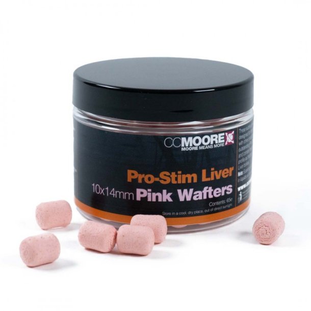 Pro-Stim Liver Pink Dumbell Wafters 10x14mm (65) 