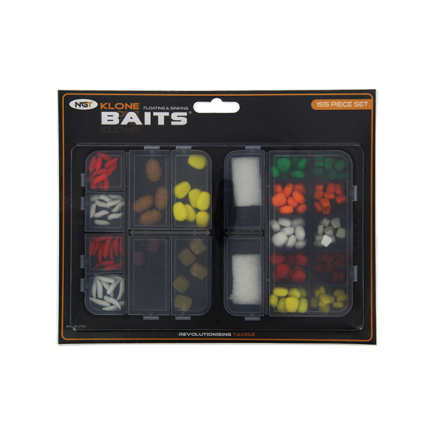 Klone Baits - 155pc Artificial Bait Set