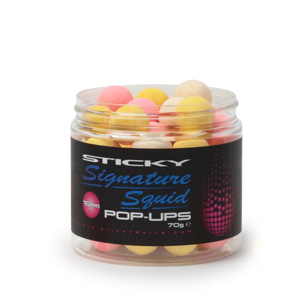 Signature Squid Pop-Ups 12mm 70g Pot